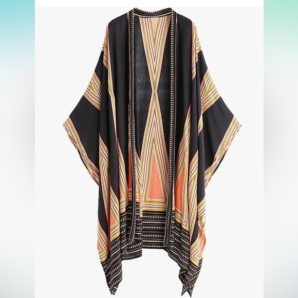 Other - SweatyRock Kimono Beach Cover Up Size S